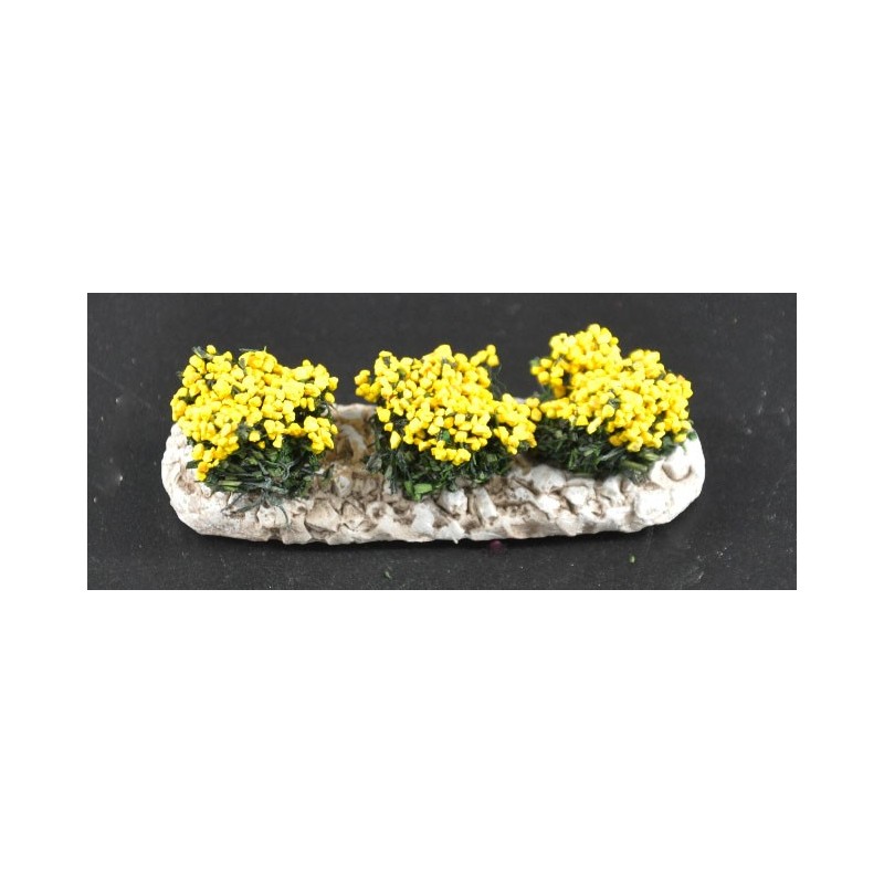 barrette triple jaune