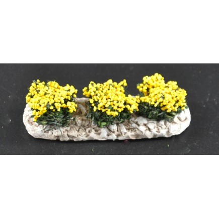 barrette triple jaune