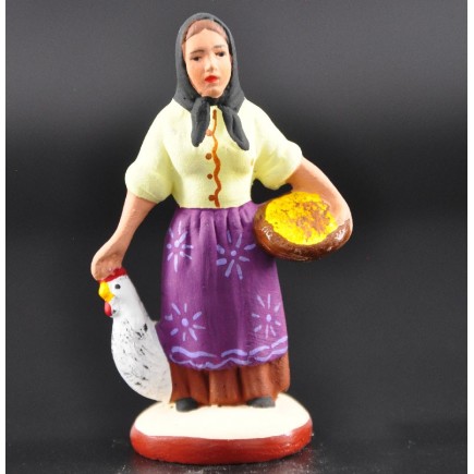 Femme à la poule