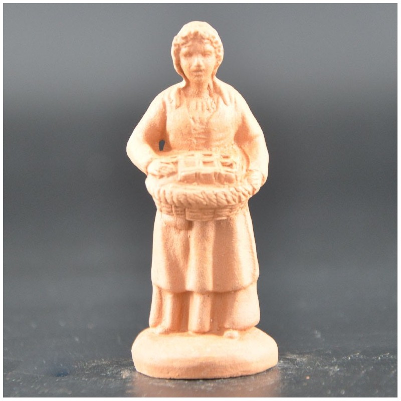 Femme aux savons brut