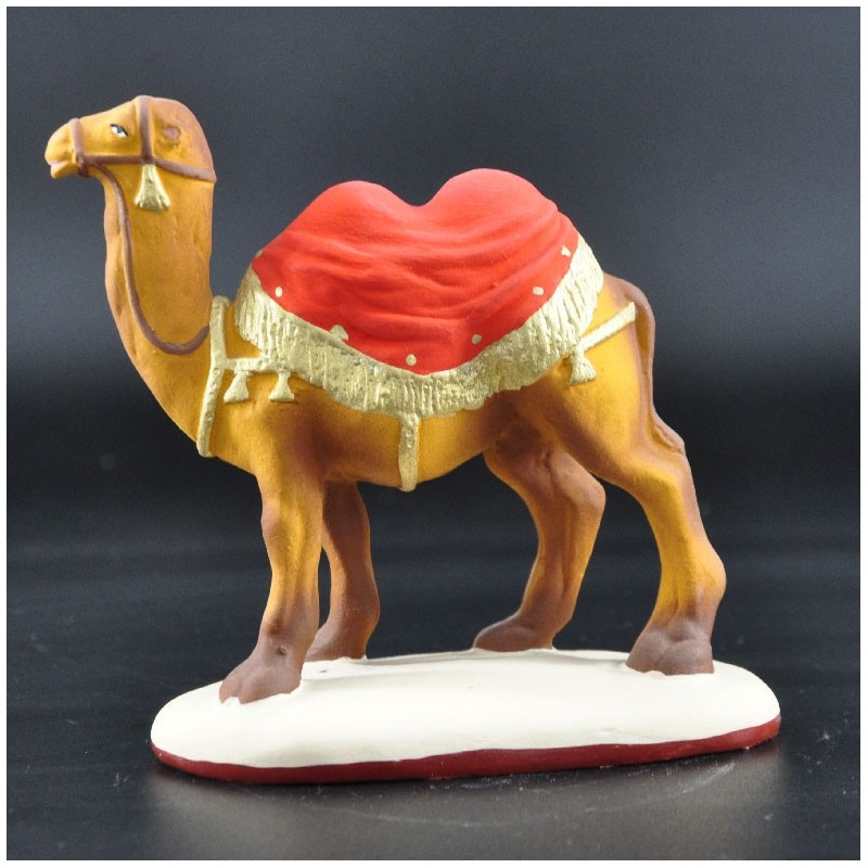 Chameau debout rouge 5cm Chameau debout rouge 5cm