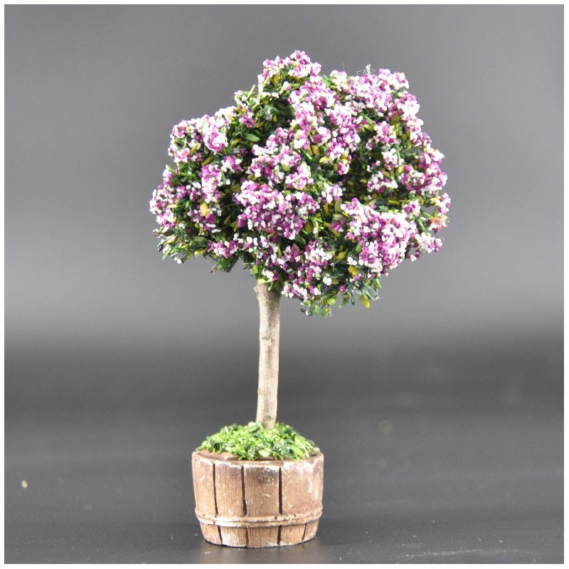 arbre chiné rose