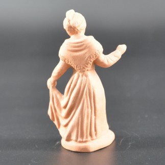 Arlésienne main à la robe