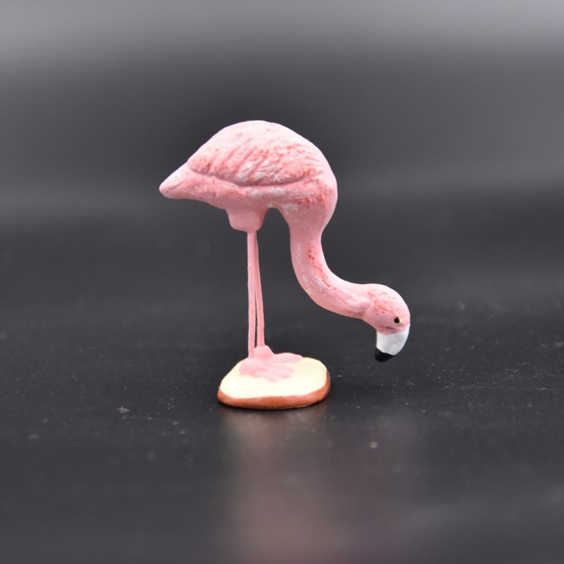 Flamant rose tête baissée Flamant rose tête baissée