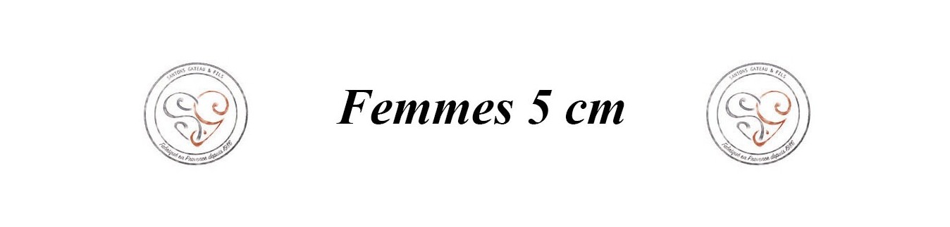 les santons femmes en 5 cm