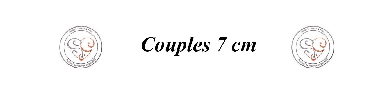 les santons couples en 7 cm